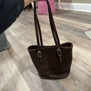 Coach leather purse